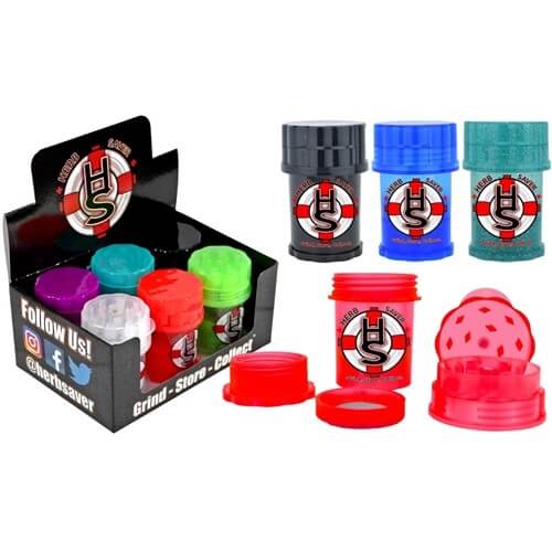HerbSaver Grinder and Storage | Large | 6 Count Display product image